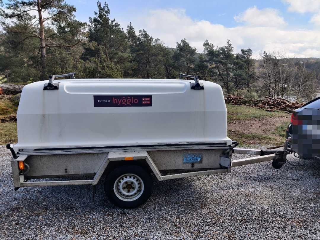 Släpkärra aluminium med kåpa – bild 3